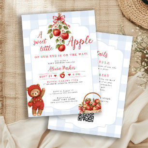 Invitation Toute en un bébé garçon shower l'enfant de nos yeu