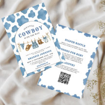 Toute en Une Petite Fête de Naissance de Cowboy Bl