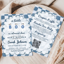 Toute en une Un petit Boo est attendu Fête de bébé