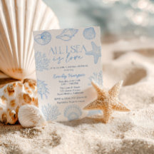 Toute la mer n'est qu'amour Shower de mariage
