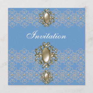 Invitation Toutes Les Occasions Art Nouveau Bijou