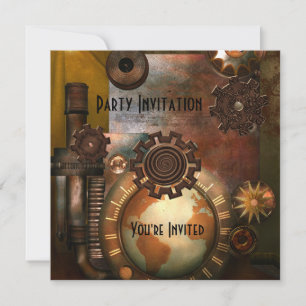 Invitation Toutes Les Occasions Zizzago Steampunk