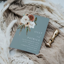 Toutes les saisons Boho Floral Mariage