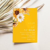 Toutes les saisons Sunshine Sunflower Mariage