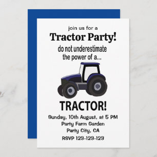 Invitation Tracteur