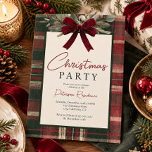 Traditionnel Tartan à Carreaux Rouge Noël