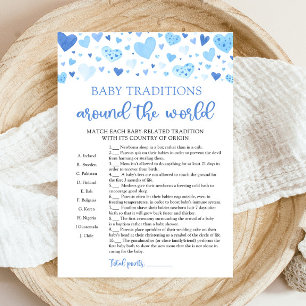 Invitation Traditions de bébé de la Saint-Valentin autour du