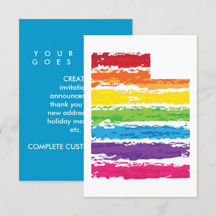 Invitation traits de couleur utah