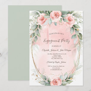 Invitation Trame Or Roses Roses Roses Roses Roses