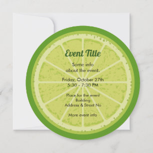 Invitation Tranches de chaux