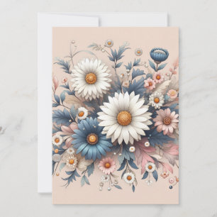 Invitation Transformez votre espace avec une élégante florale