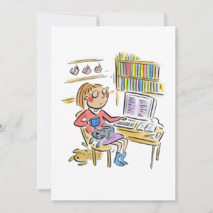 Invitation Travail à domicile