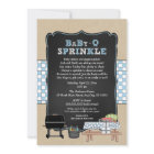 Trendy Baby Q Sprinking pour baby shower garçon