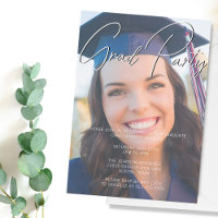 Trendy Graduate Photo Overlay Party