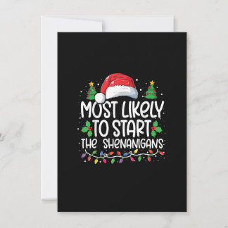 Invitation Très Probable De Commencer La Famme De Noël Des Sh