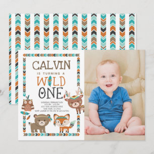 Invitation Tribal Woodland, WILUN ONE, 1ER anniversaire