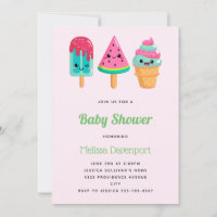 Trio de crèmes glacées Yummy Summer Vibe Baby Show