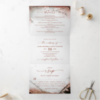 Abstrait moderne orange et Mariage de automne gri