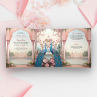 Mariage au Palais Royal Indien des Paons Floraux R
