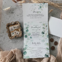 Mariage de feuillage Eucalyptus vert d'été