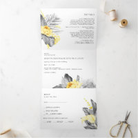 Un Mariage Tropical Moderne En Un Triplé