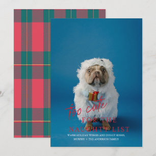 Invitation Trop mignon pour la liste coquine Animaux de compa