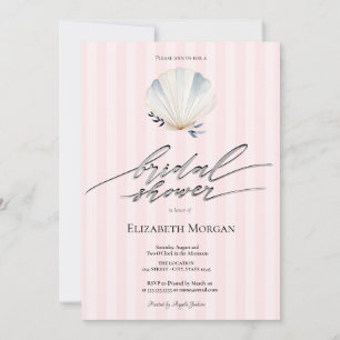 Invitation Tropical Floral d'Arbor de Plage pour Mariée