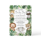 Tropical Jungle Safari Animaux Baby showers Garçon