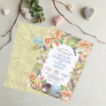 Tropical Sandy Beach Rose Seashell Pearl Mariage