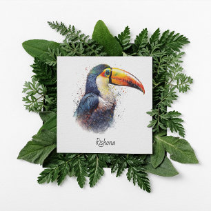 Invitation Tropical Splendor Toucan, personnalisé