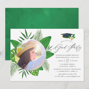 Invitation Tropical Summer Graduation Party