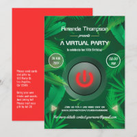 Tropical Summer Virtual Birthday Party