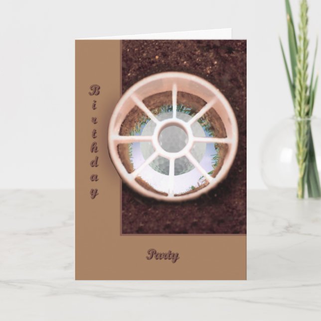 Invitation Trou dans un (Devant)