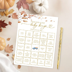 Invitation Trouvez Le Jeu De Bingo Bébé Invité