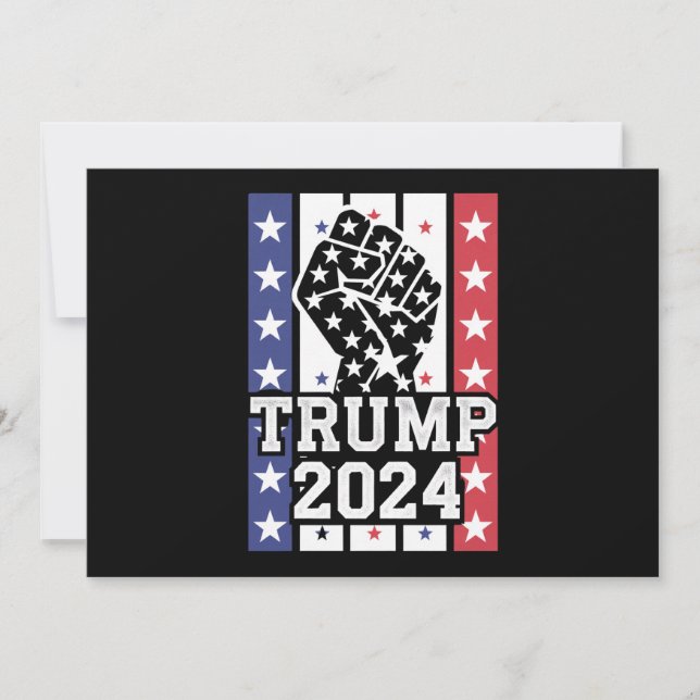 Invitation Trump 2024 Premier hors-la-loi Hillbilly J.D.Vance (Devant)