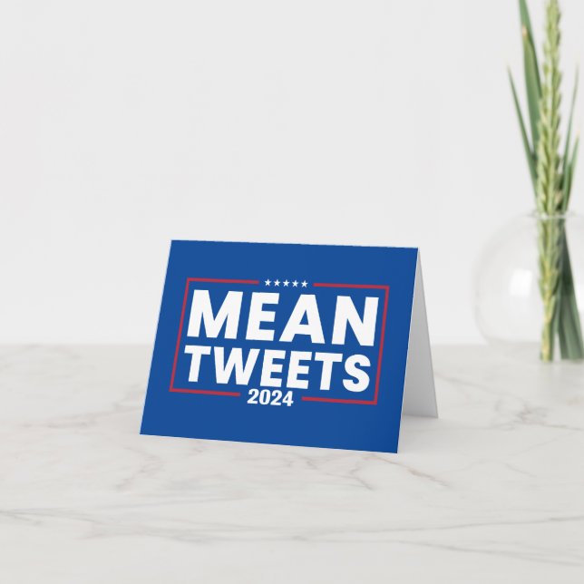 Invitation Trump 2024 Tweet Moyenne des élections (Devant)