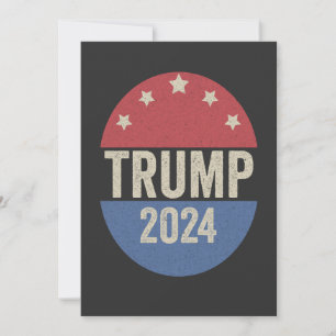 Invitation Trump 2024 Voter à nouveau drôle d'élection Trump