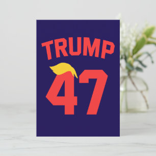 Invitation Trump 47 Président