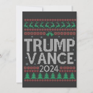 Invitation Trump Vance Take America Back Election Vote USA
