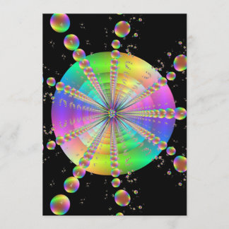 Invitation Tube bulle