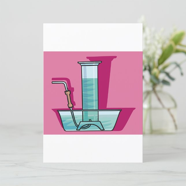 Invitation Tube de test scientifique (Créateur téléchargé)