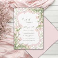 Tulipes roses Élégant Vintage Mariage