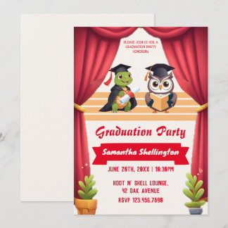 Invitation "Turtley Wise : une remise de diplômes extraordina