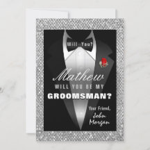 Tuxedo Be My Groomsman