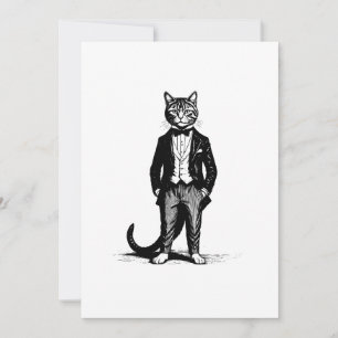 Invitation Tuxedo Classy