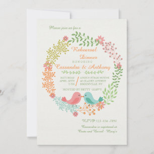 Invitation Twin Birdies