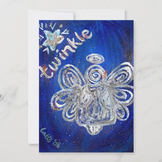 Invitation Twinkle Angel (Devant)