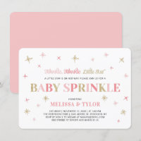Twinkle Little Star Rose & Or Baby Sprinkle