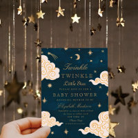 Twinkle Little Stars mignon Baby shower de lune