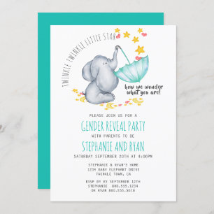 Invitation Twinkle Twinkle Little Star Elephant Genre Reveill